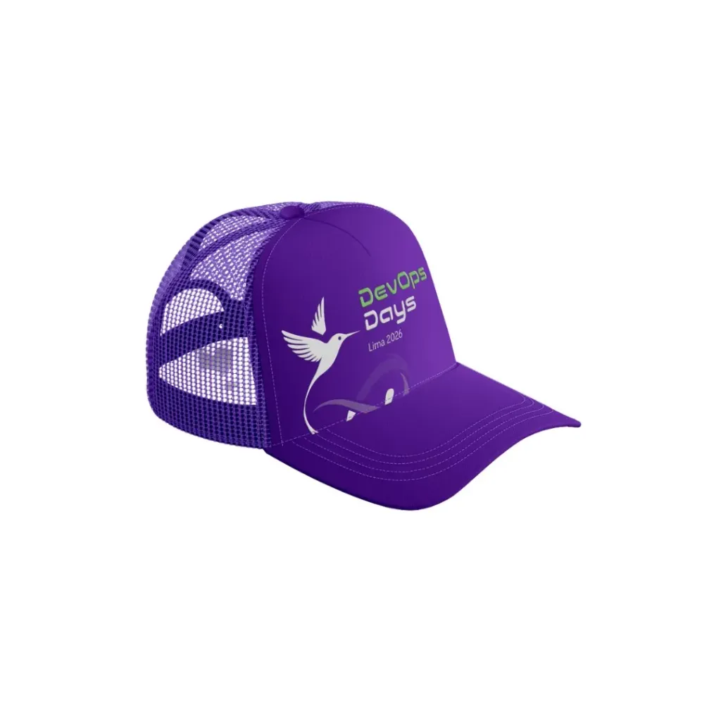 Gorra oficial — DevOpsDays Lima 2026
