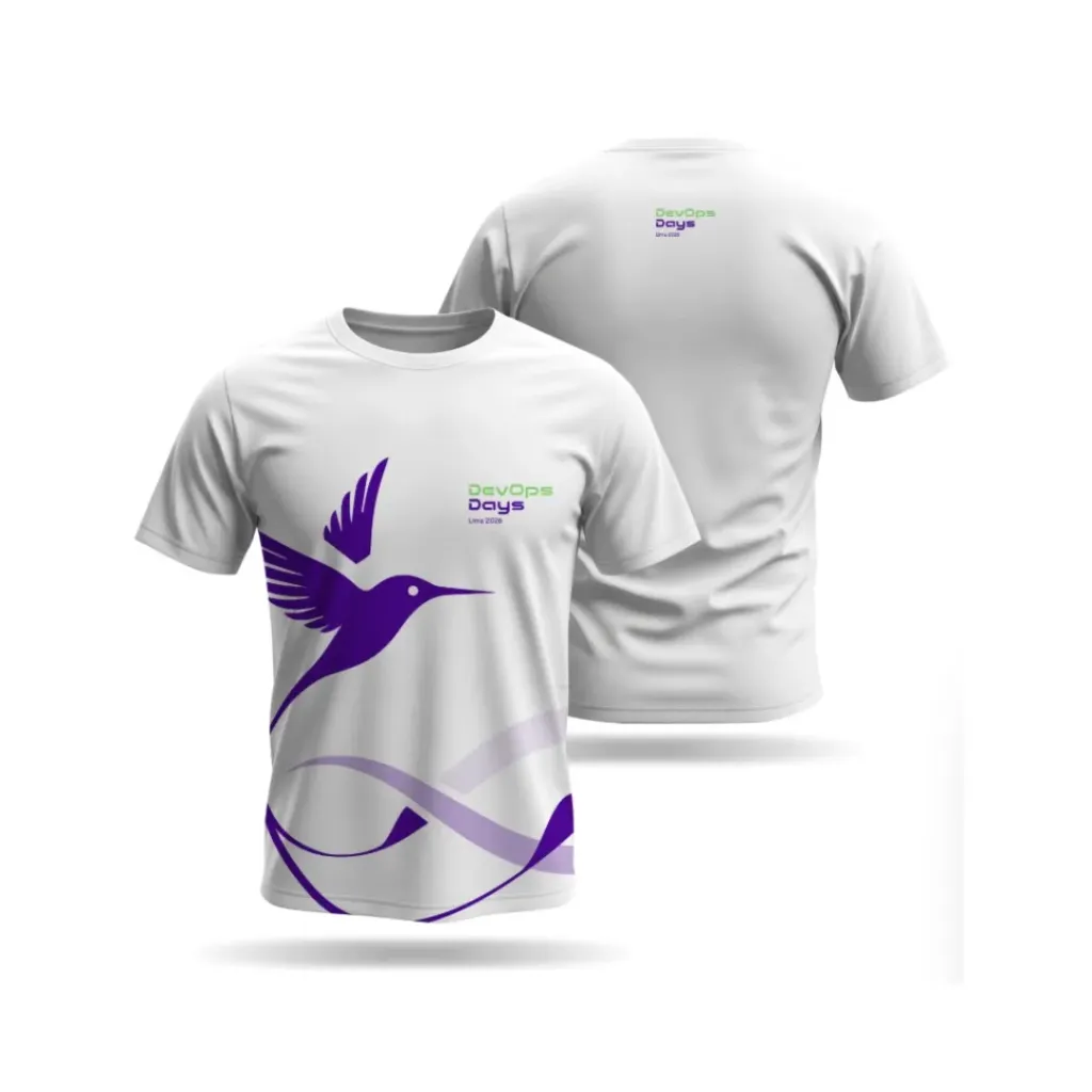 Polo oficial del evento — DevOpsDays Lima 2026